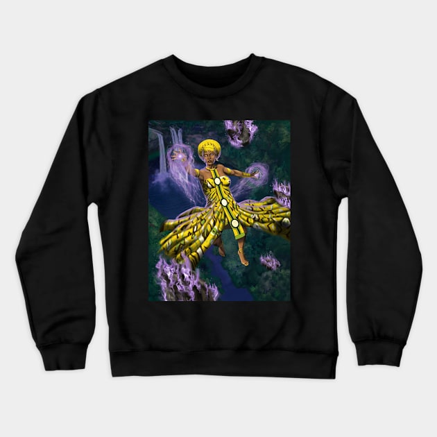 Oshun Crewneck Sweatshirt by TreTre_Art